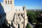 The National Cathedral looking east