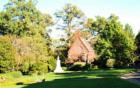 Chapel in historic Oak Hill Cemetery in Georgetown