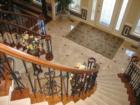 Marvin Creek - Inside Model, looking down from 2nd story into foyer