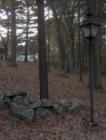 Grave yard next to the Carlisle Police Station
