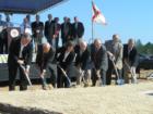 ground breaking for the new airport