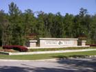 Entrance to Spring Trails in Spring TX