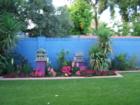 North Central has distinct and beautiful backyard gardens.