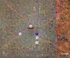 An overview of the Lubbock Map from way up high in the sky...