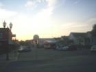 Main Street at Dusk: Wilton, Iowa.