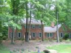 A typical home in the Windsor Forest neighborhood of Williamsburg, Virginia