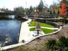 Pebbles Park at Rogue River Dam in Rockford,Michigan