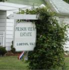 Lorton Estate Sign by Old Lorton Prison