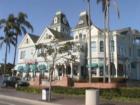 Formerly the Twin Inns restaurant, a downtown Carlsbad landmark sits at Carlsbad Village Drive and Carlsbad Blvd. Now called the Ocean House.