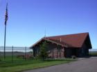 John F. Kennedy Municipal Airport terminal building in Ashland, Wisconsin