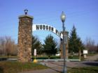 Town park in Hudson, Wisconsin