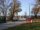 Walking bridge across the Saint Croix in Hudson, Wisconsin