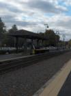 Reading commuter rail stop looking north.