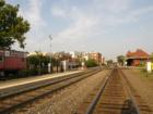 Looking North up the railroad track by Manassas Station