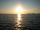 The sun starting to set on another day in Cape Coral Florida 