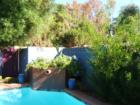 Copper used on a pool accent wall in No. Central Phoenix. 