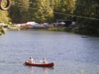 Relaxing at the Flat Rock Music Festival