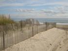 Snow Fence - Ocean Road Town Beach - Bridgehampton, New York