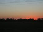 sunset in seguin