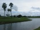 View from the back of a Cape Royal Pool home on the gulf course.