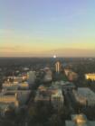 The view from the 29th floor fat the Cardinal Club in downtown Raleigh (in November!)