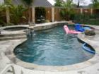 Oceanside backyard pool