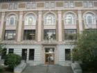 Chelan County Courthouse in Wenatchee from the rose garden