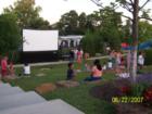 Brambletonians and Ashburn Friends enjoy the community of Brambleton with Outdoor Movie Summer events from www.brambletonhoa.com