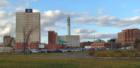 Downtown Moncton skyline from Riverfront Park