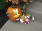 The Bradbury Team from Coldwell Banker Heritage www.bradburyteam.com delivered pumpkins to every home in Spring Meadow Estates in Richland Township.  Here are some of the entries into the third annual Bradbury Team Pumpkin Decorating Contest