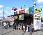 Racing booth at the Volusia County Fairgrounds on Highway 44.