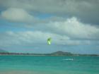 Kailua Beach, kite surfing