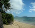 Kahala beach area