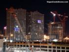 Closeup of Panorama Towers showing tower 3 up about halfway.  Nov. 07