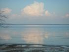 Clouds reflect the beauty of the sunset, East Bay, Panama City, FL