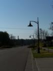 Looking down one of the downtown Savage streets in Fall.