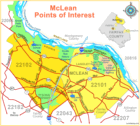 Map McLean, Fairfax County, Virginia
      Copyright 2005 Lenn Harley