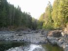 The Sooke Potholes(not the road kind) in Sooke BC, Greater Victoria. The Potholes are a favorite locals hangout for a cool dip on a Hot Day
