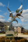 Statue in Town Center Park