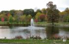 Pascack Valley Brook Park In the Fall in Westwood New Jersey