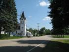 Main Street Hampstead, NH  looking south on 121 near Eastman Rd.