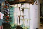 The world's largest chocolate fountain - located inside the Bellagio Casino and Hotel on "The Strip" ...just behind the conservatory -October 2007