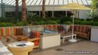 Seating area at private pool for Tower A of Signature at MGM Grand in Las Vegas.  Nov. 07