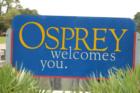 Osprey Welcomes You Sign