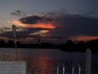 sunset from my back yard