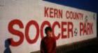 Just outside town, our soccer park, which is highly active.