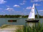 Goguac Lake Public Beach, great sailing