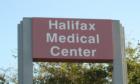 Sign announcing entrance to Halifax Medical Center. The hospital is undergoing  a much needed expansion right now. There's plenty of construction, but since that doesn't make for a very pretty photo, I'll post more photos after completion.