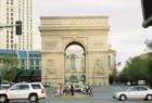 Arc de Triomphe replica at the Paris Hotel/Casino