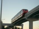 The Las Vegas Monorail. 
